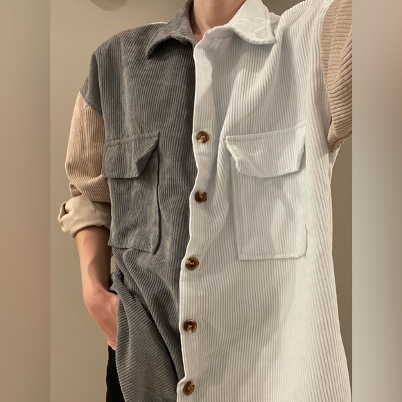 Corduroy Oversized Button Down - Picture 5 of 6